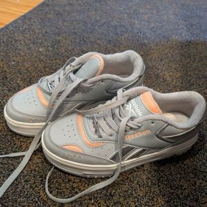 Reebok Woman's' Sneakers in Gray and Peach